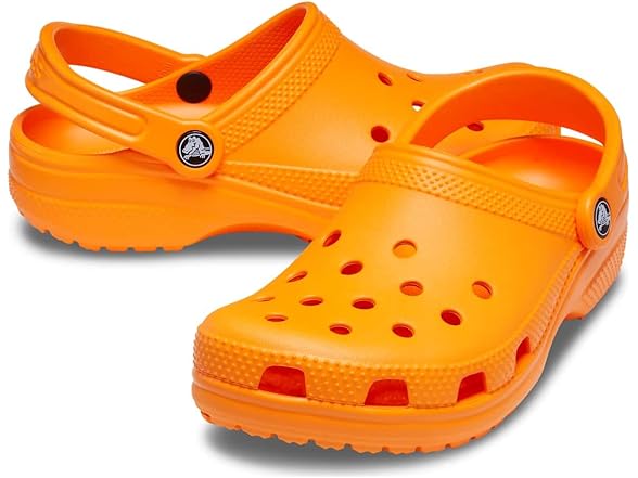 Crocs Classic Unisex Clog Orange Zing