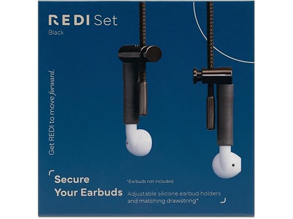 Adjustable Earbud Headphone Holder