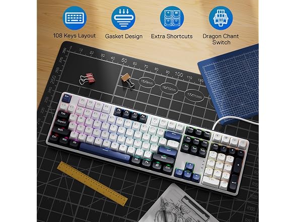 Redragon K689 Hot-Swap RGB Gaming Keyboard