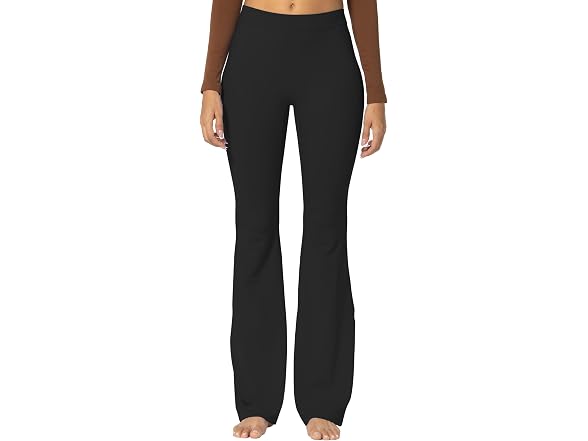 Sunzel Flare Scrunch Leggings 30in L Black