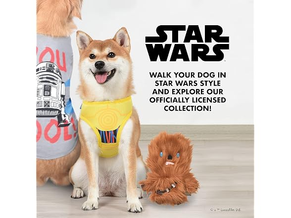 Star Wars for Pets C-3PO Dog Harness, Small