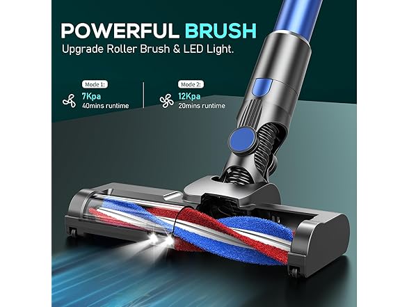 BOSSDAN PB101-BLUE Bossdan Cordless Vacuum, Stick Cordles