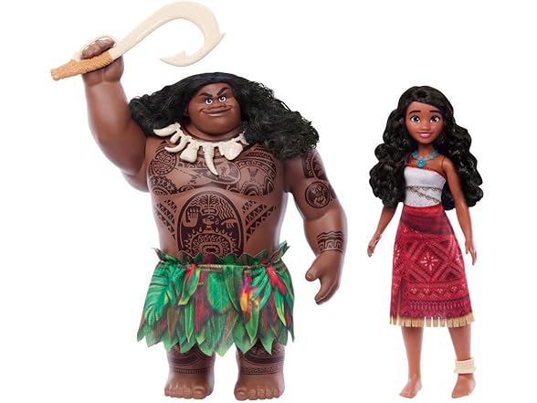 Mattel Disney Moana 2 Voyager 2 Doll Set,