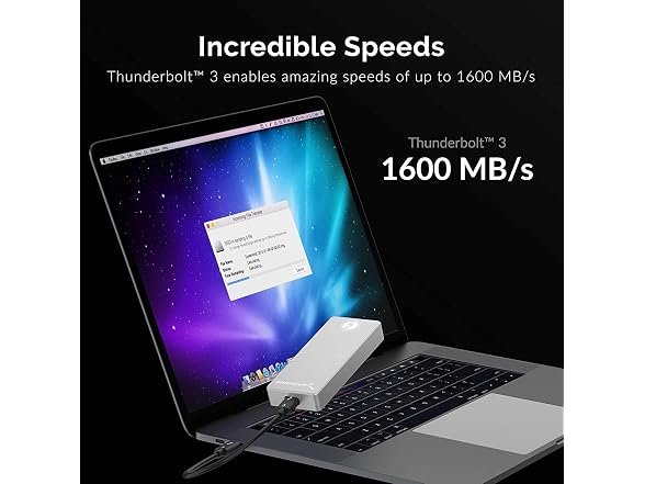 Thunderbolt 3 M.2 NVMe SSD Enclosure
