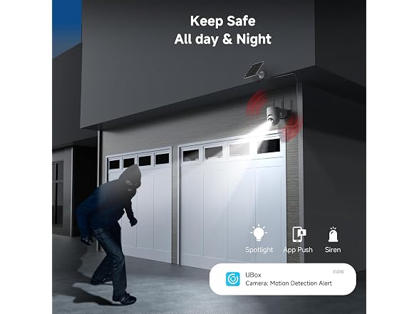 Oculview 2K Solar Security Cameras