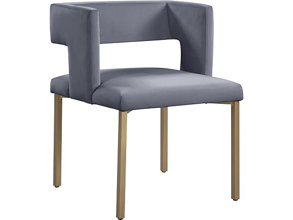 2Pk Caleb Velvet Dining Chair