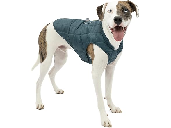 Kurgo Loft Dog Jacket - Reversible Cozy Coat 