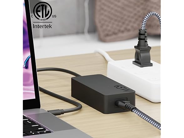 HOMAIR 10ft Nylon Braided AC Power Cord