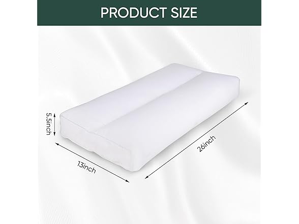 FOUXTEL Knee Pillow for Side Sleepers
