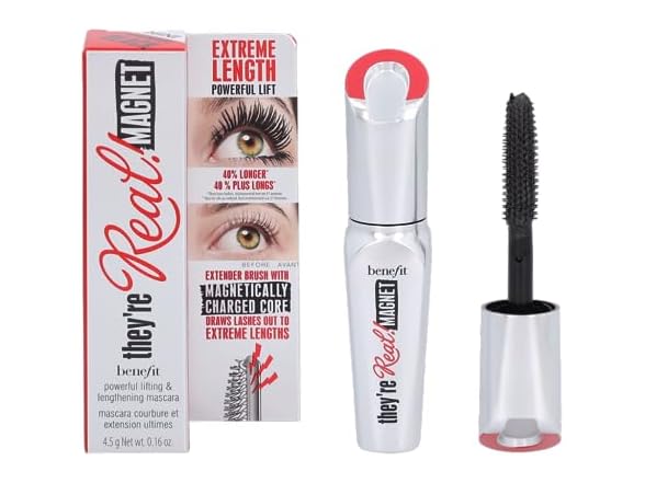 3PK Benefit They're Real! Magnet Mascara, Black