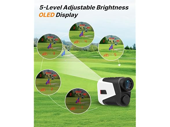 WOSPORTS OLED Display Golf Rangefinder - Gallery 6