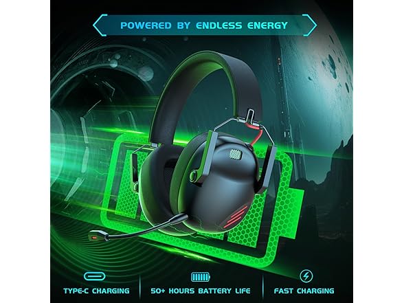 KAPEYDESI 5.3 Wireless Gaming Headset