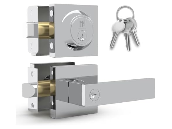Polished Chrome Entry - Combo