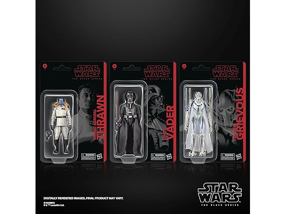 STAR WARS The Black Series Masters of Evil Set
