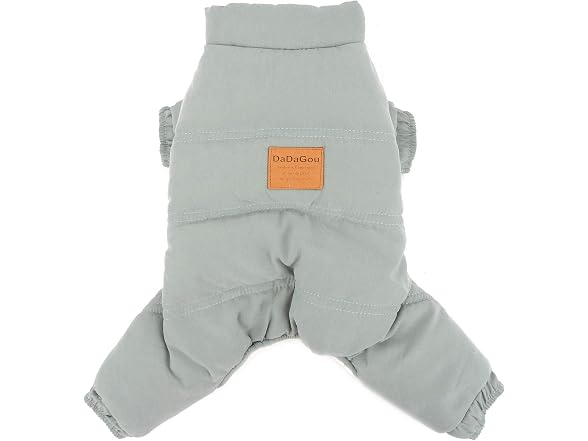 ZUNEA Dog Snowsuit for Small Dogs Winter War