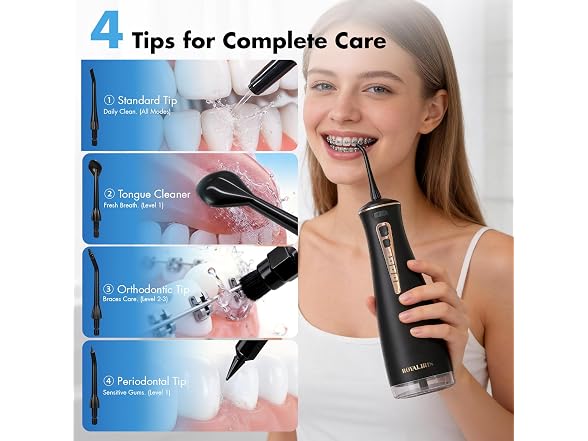 Cordless Water Flosser: C15 Portable