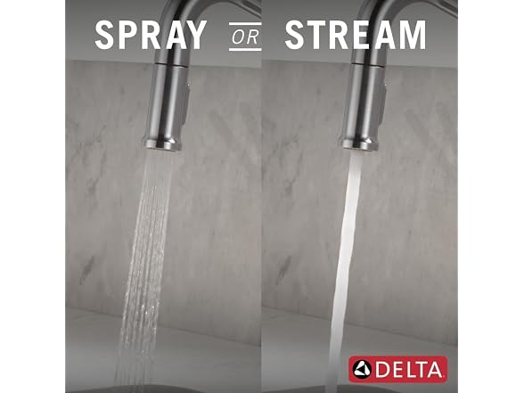 Delta Cordova Brushed Nickel Touchless Bar Sink Faucet, Arctic