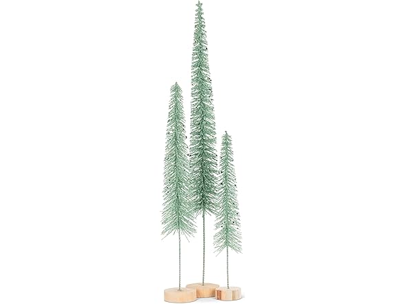 Abbott Collection Medium Skinny Glitter Brush Tree