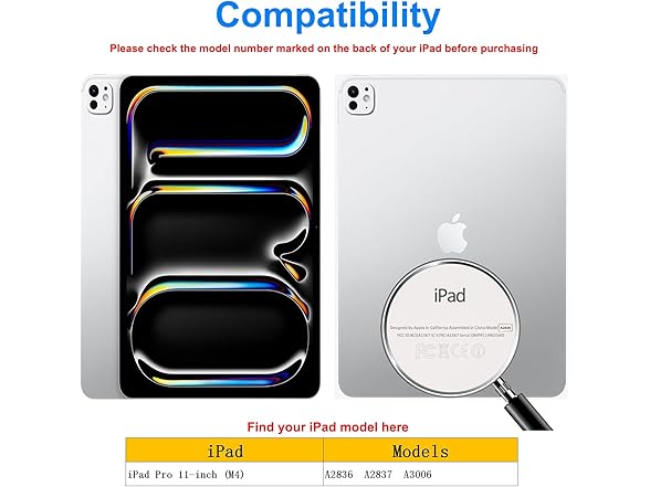 360Matte Privacy Filter for iPad Pro 11-inch M4