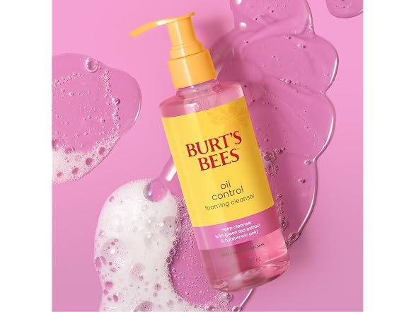 Burts Bees Oil Control Foaming Cleanser 8 oz