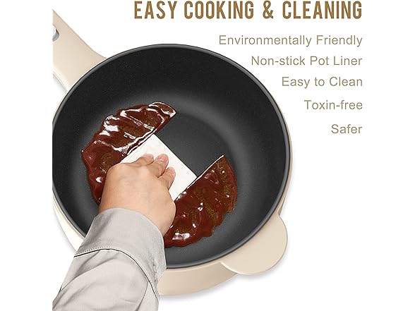 2L Beige Electric Hot pot