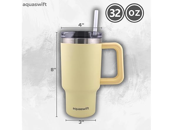 aquaswift flow 32oz Insulated Tumbler