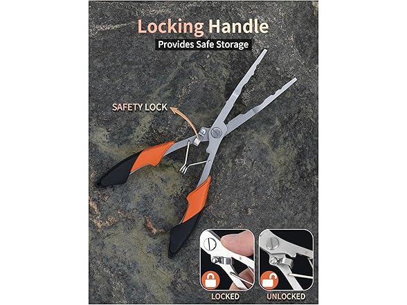 SHIZIGYLGL Fishing Pliers 21.5cm Long
