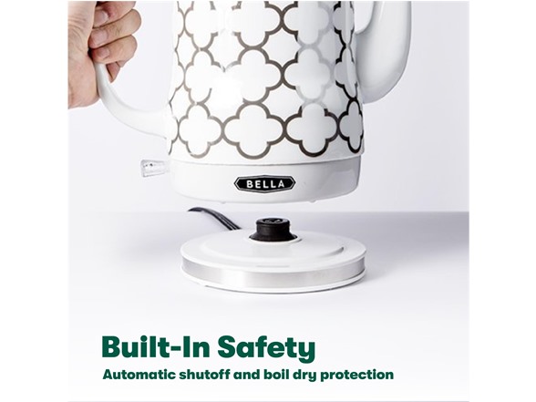 BELLA 1.2 Litre Electric Ceramic Tea Kettle