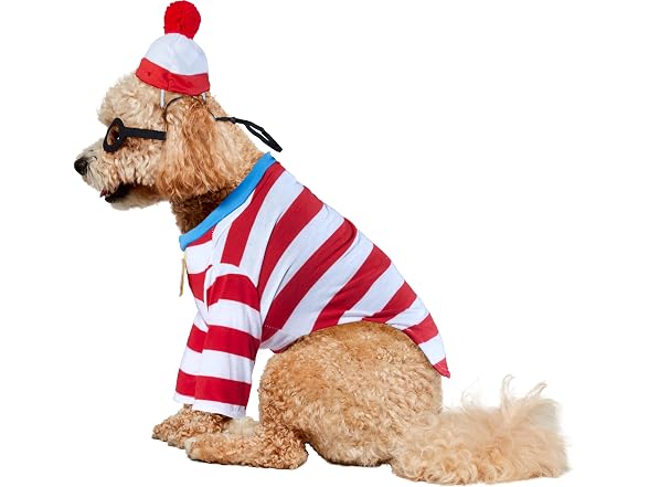 Where's Waldo: Waldo Pet Costume for For Dogs