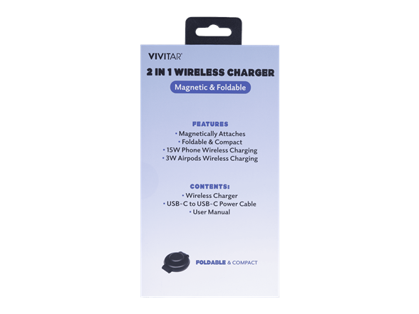 2-In-1 Wireless Charger