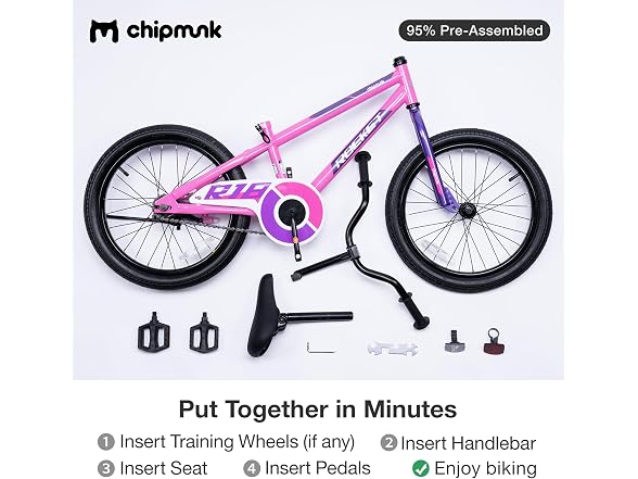 Chipmunk Boys Bike Toddlers Inch Wheel Boys Years