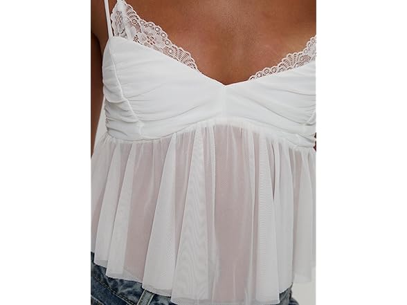 Princess Polly Corella Mesh Bustier Crop Top