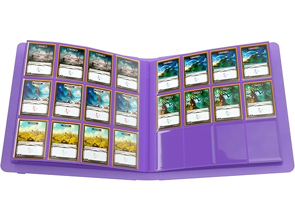 Gamegenic Prime Album 24-Pocket Purple Color