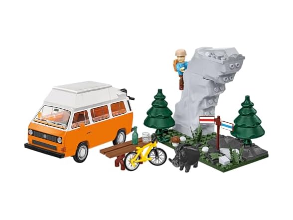 COBI Action Town Volkswagen T3 Camper Van, 232 Pieces
