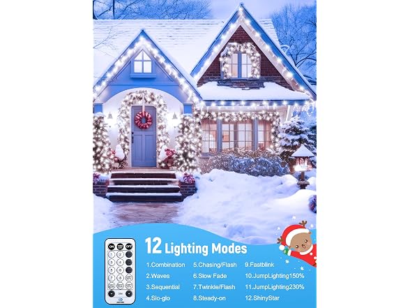 eLightBulb Outdoor Christmas Tree Lights