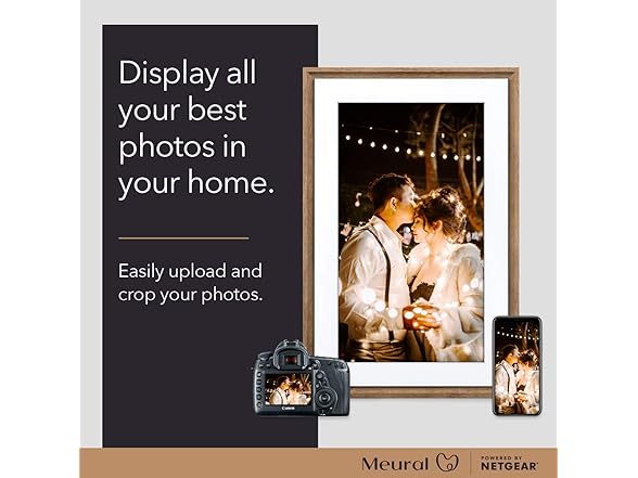 MEURAL CANVAS II THE SMART ART FRAME WITH 21.5 IN. HD DIGITAL CANVAS THAT RENDERS I (Open Box)