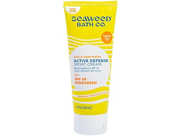 Seaweed Bath Co. Active Defense SPF 50 Sunscreen