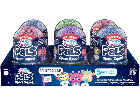 Educational Insights Playfoam Pals Space Squad 6-Pack