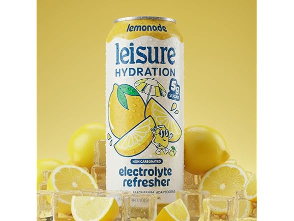 12PK Leisure Hydration Non-Carbonated Lemonade