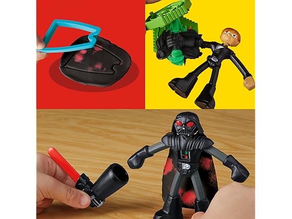 Play-Doh Star Wars Squish & Slice Lightsabers 
