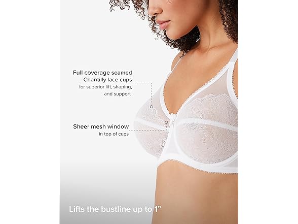 Wacoal Womens Retro Chic Mesh Bra