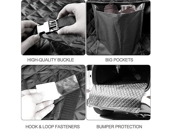 Waterproof Boot Liners Pet Car Seat Covers