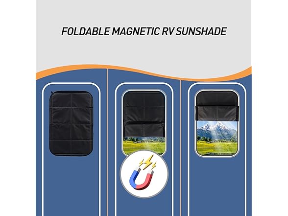 TZGP 25x 16 Thicken RV Door Window Shade