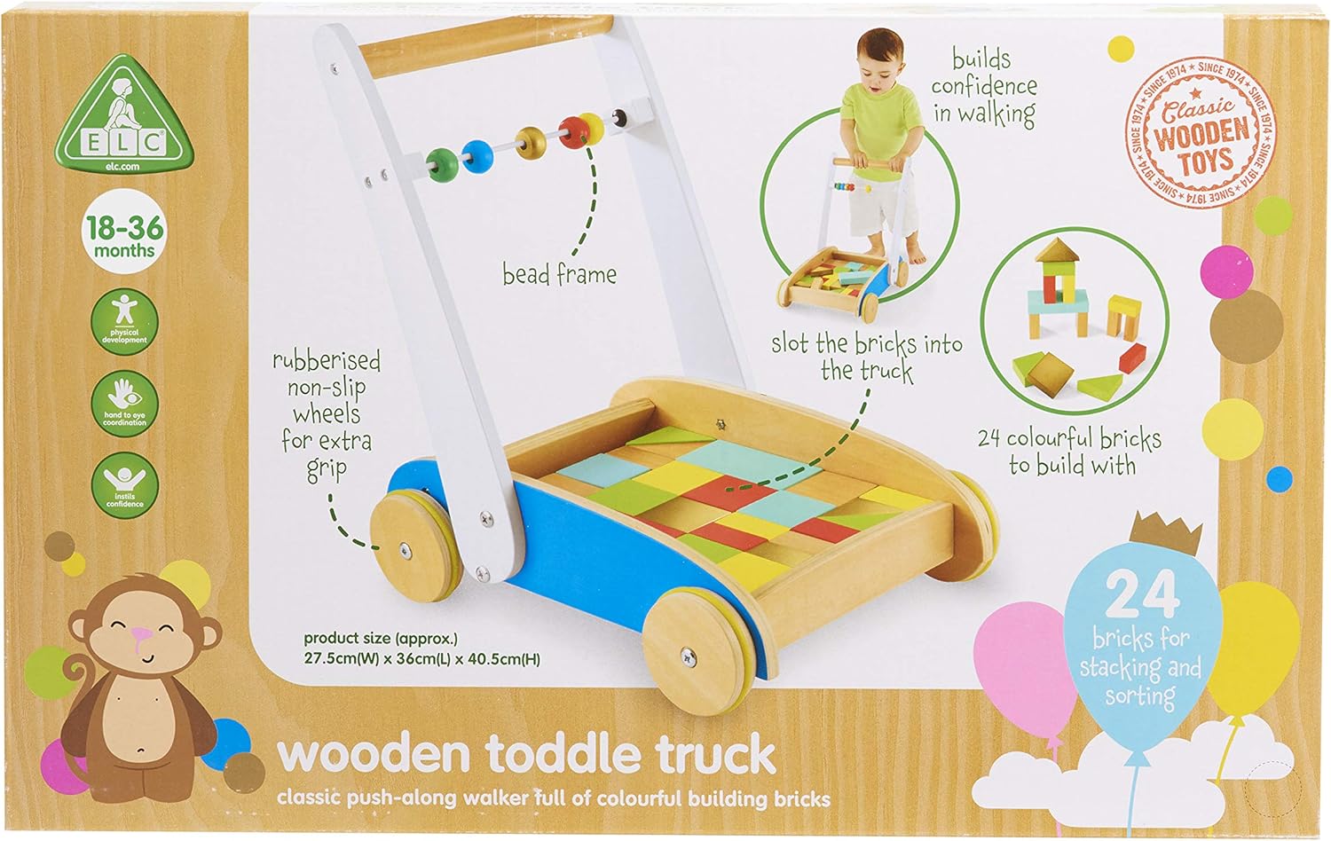 Early Learning Centre Wood Toddle Truck - Gallery 14
