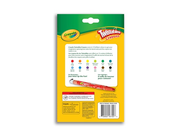 Crayola KS Crayola 12 Twistables