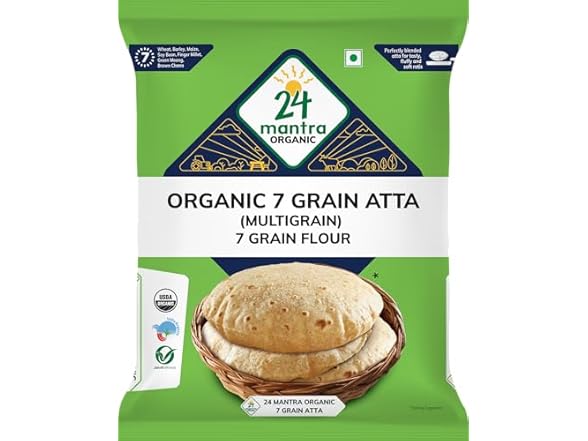 24 Mantra Organic 7 Grain Atta 1 Kg