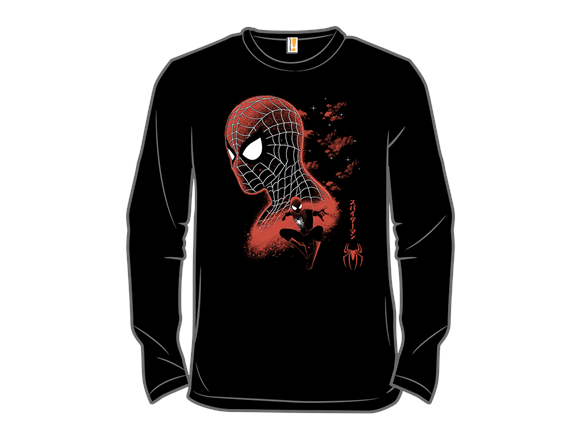 Spider Hero Shadow Lineart