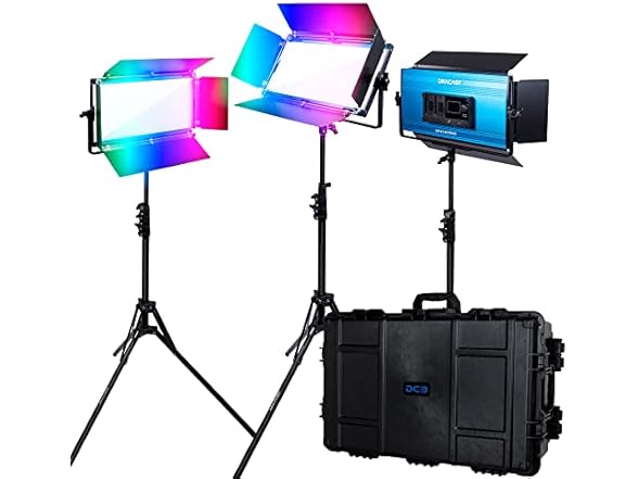 Dracast X Series LED1000 RGB Light Kit