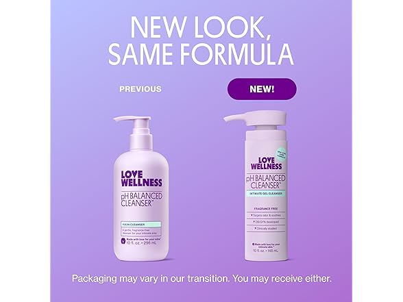 Love Wellness pH Cleanser Feminine 10oz