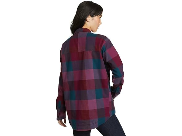Eddie Bauer Women (S) Faux Shearling Lined Jacket